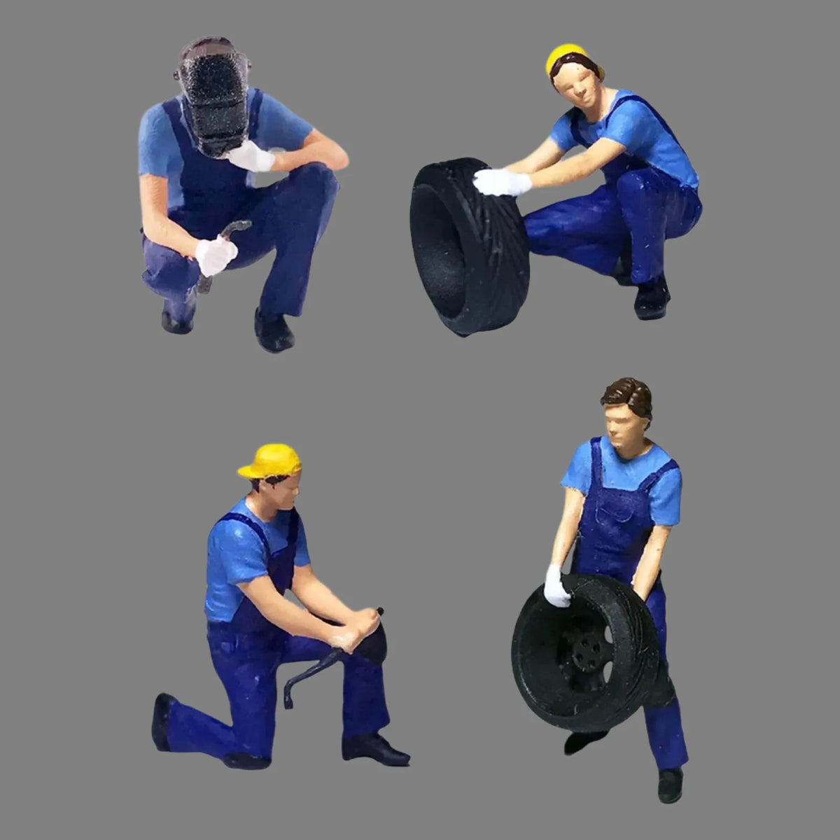 1:64 scale diorama figures and accessories