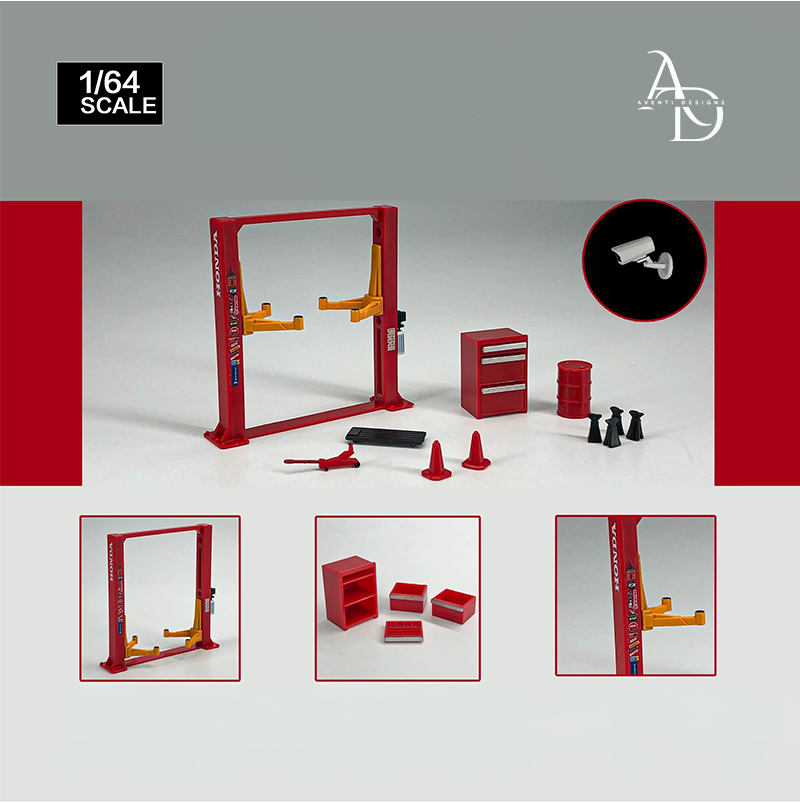 1:64 Diecast Garage Lift/Stand