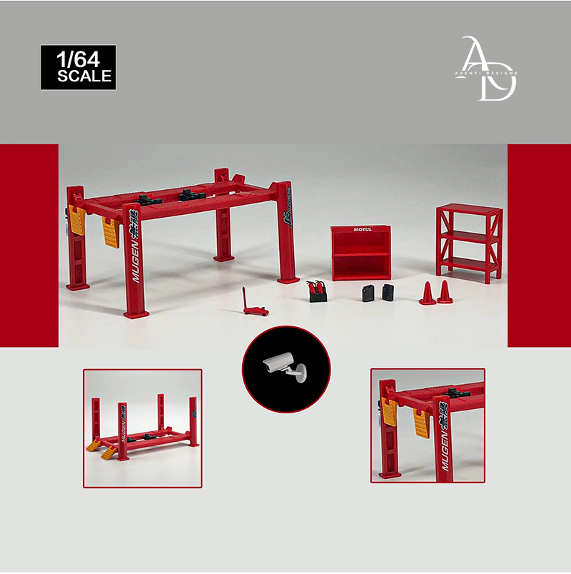 1:64 Diecast Garage Lift/Stand
