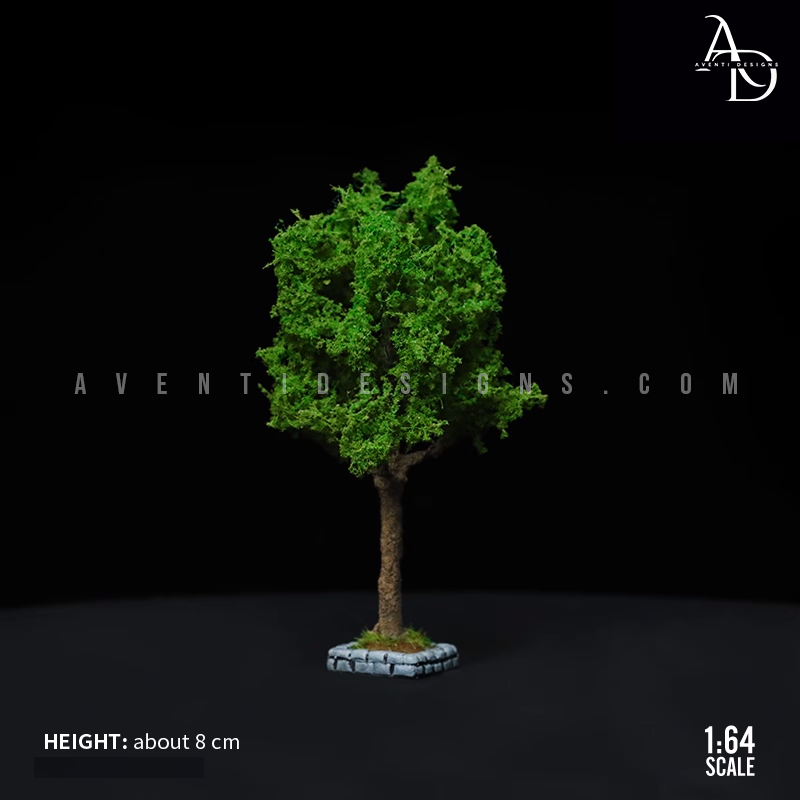 Aventi Designs Tree - 1/64 Diorama - Hot Wheels Accessory