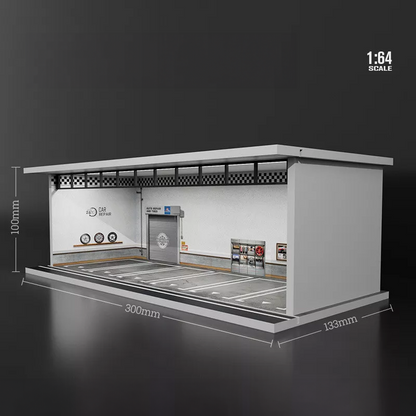 Hot Wheels Display Case - 1/64 LED Garage - Standard