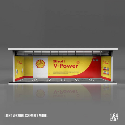 Hot Wheels Display Case - 1/64 LED Garage - Sponsors