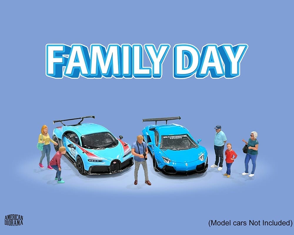 American Diorama 1:64 Figures Family Day – Mijo Exclusives