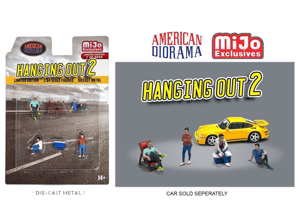 American Diorama 1:64 Hanging Out 2 – MiJo Exclusives Limited Edition 3,600