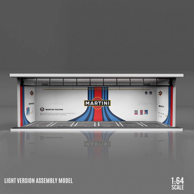 Hot Wheels Display Case - 1/64 LED Garage - Sponsors