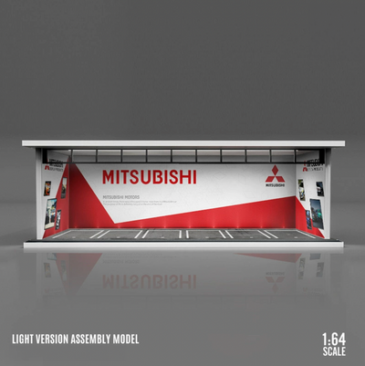 Hot Wheels Display Case - 1/64 LED Garage - Car Brands