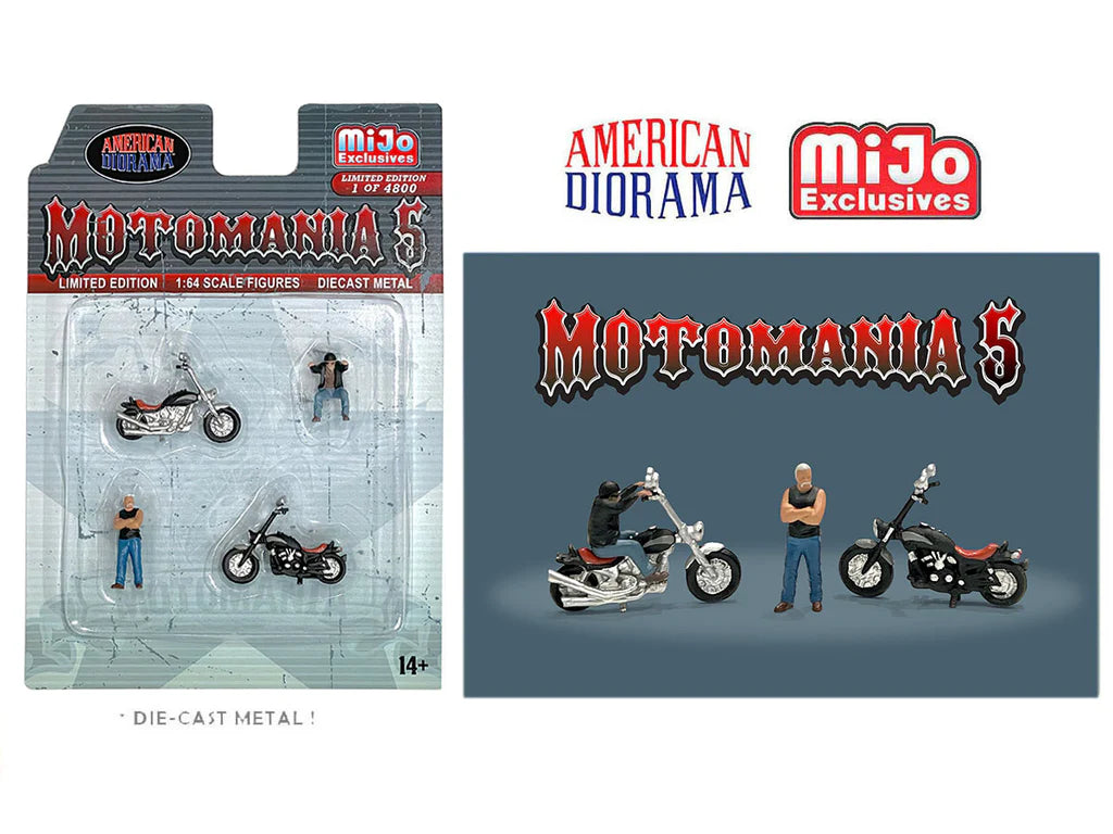 American Diorama 1:64 MiJo Exclusive Figure Set - Motomania 5