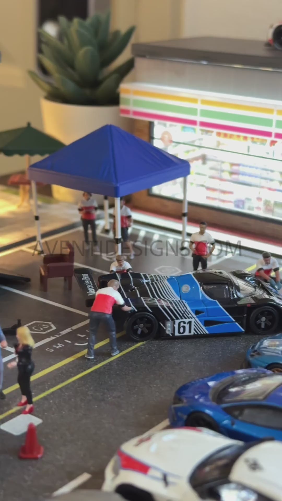 American Diorama 1:64 Race Crew Figures – MiJo Exclusives Limited