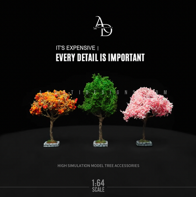 Aventi Designs Tree - 1/64 Diorama - Hot Wheels Accessory